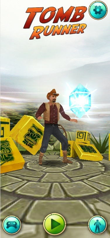 神庙逃亡HTML5游戏源码 跨平台休闲游戏引流推广