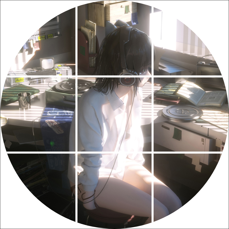 微信朋友圈九宫格四宫格切图工具PHP源码二开美化版 图片