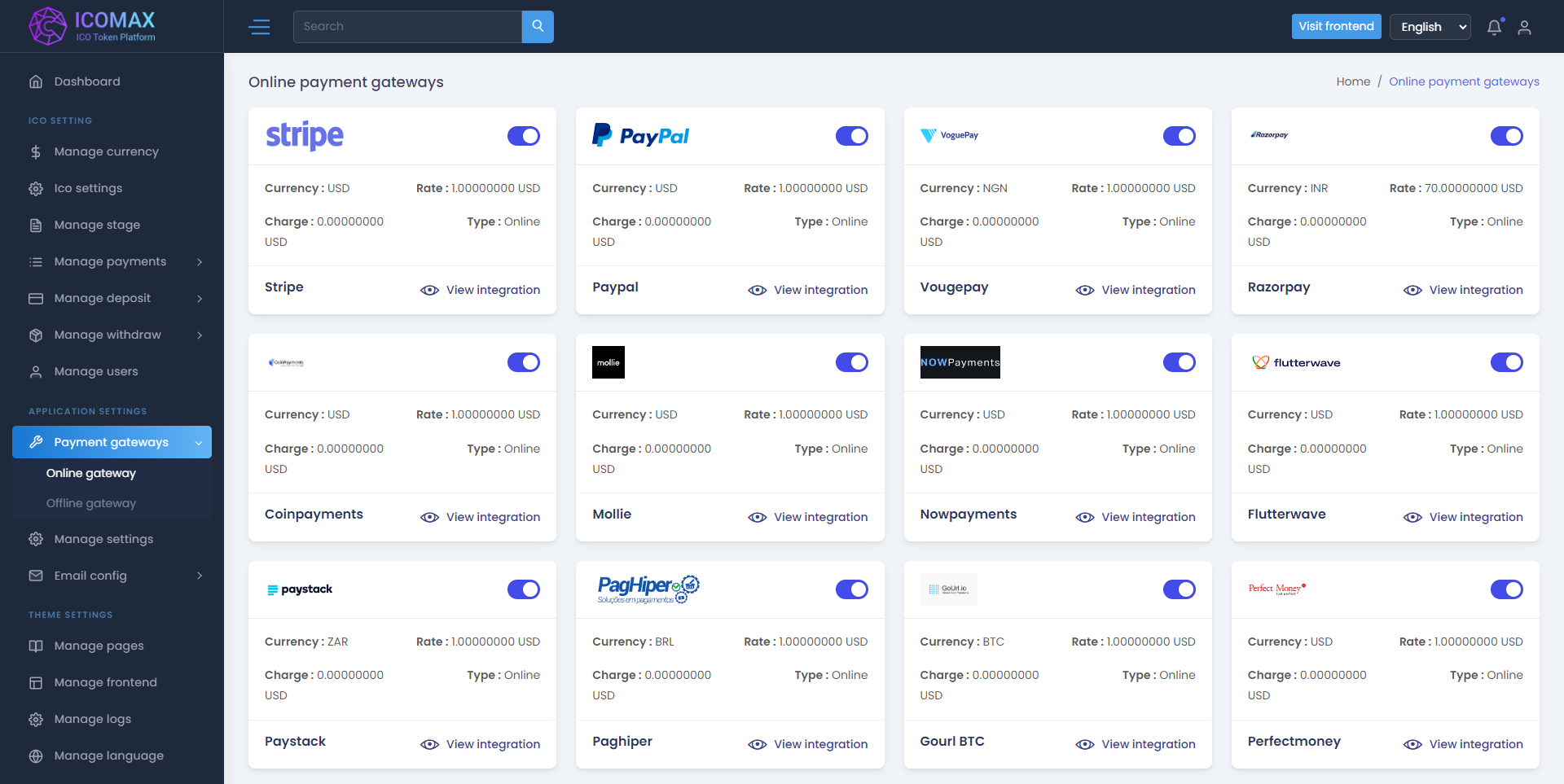 ICOMAX代币销售拍卖平台源码 图片