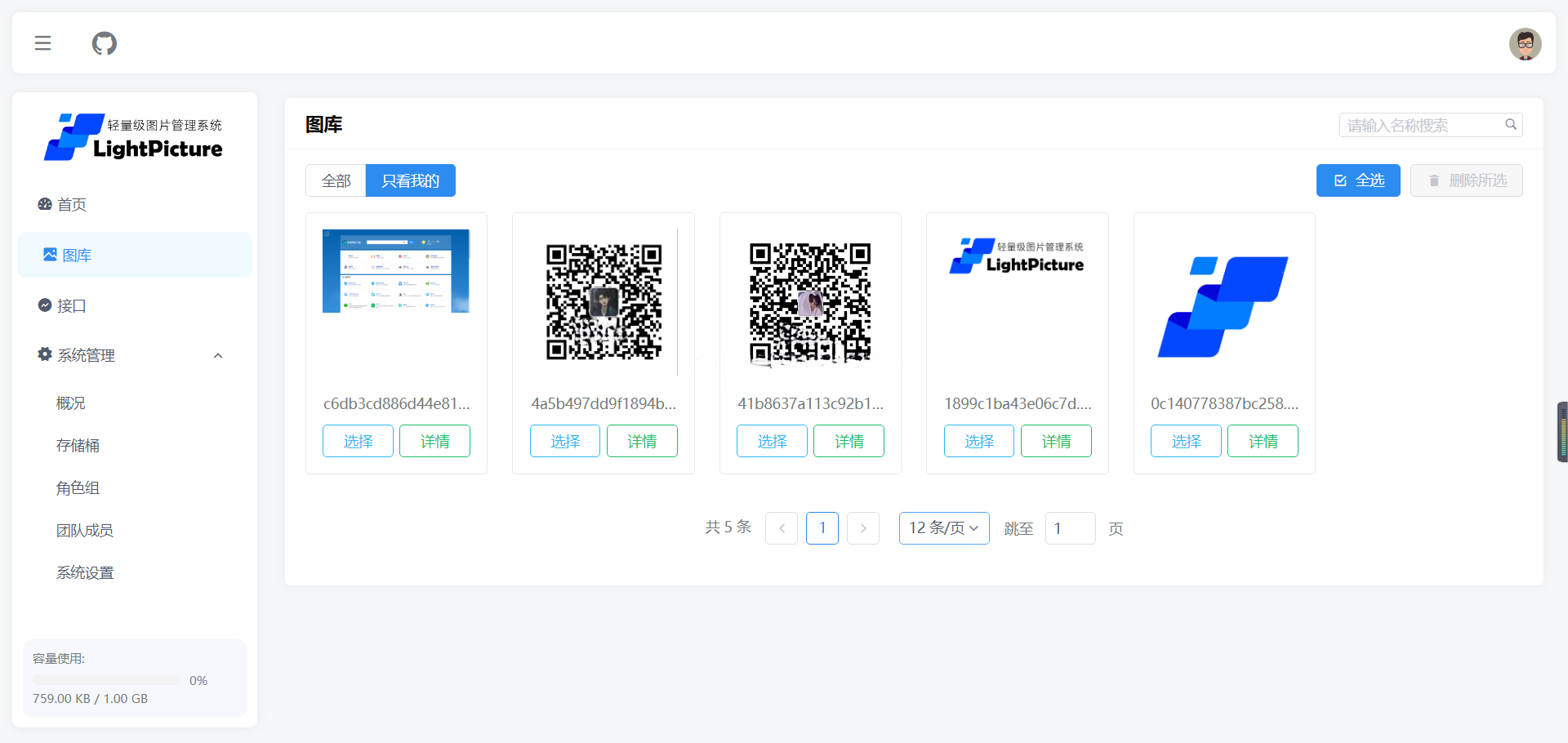企业图片资源管理平台源码 图片