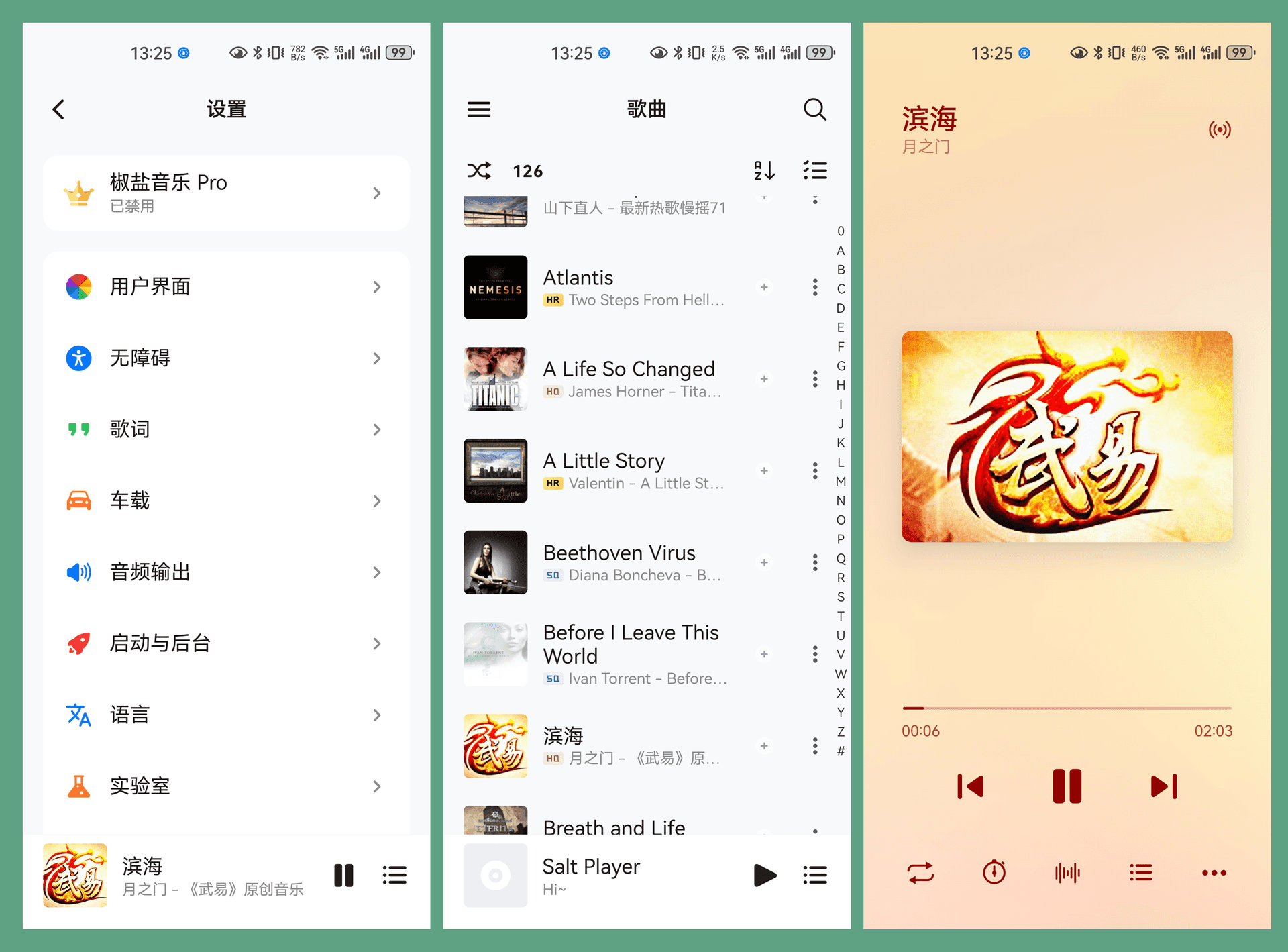 【Android】安卓本地音乐APP 椒盐音乐 Salt Player v10.8.3