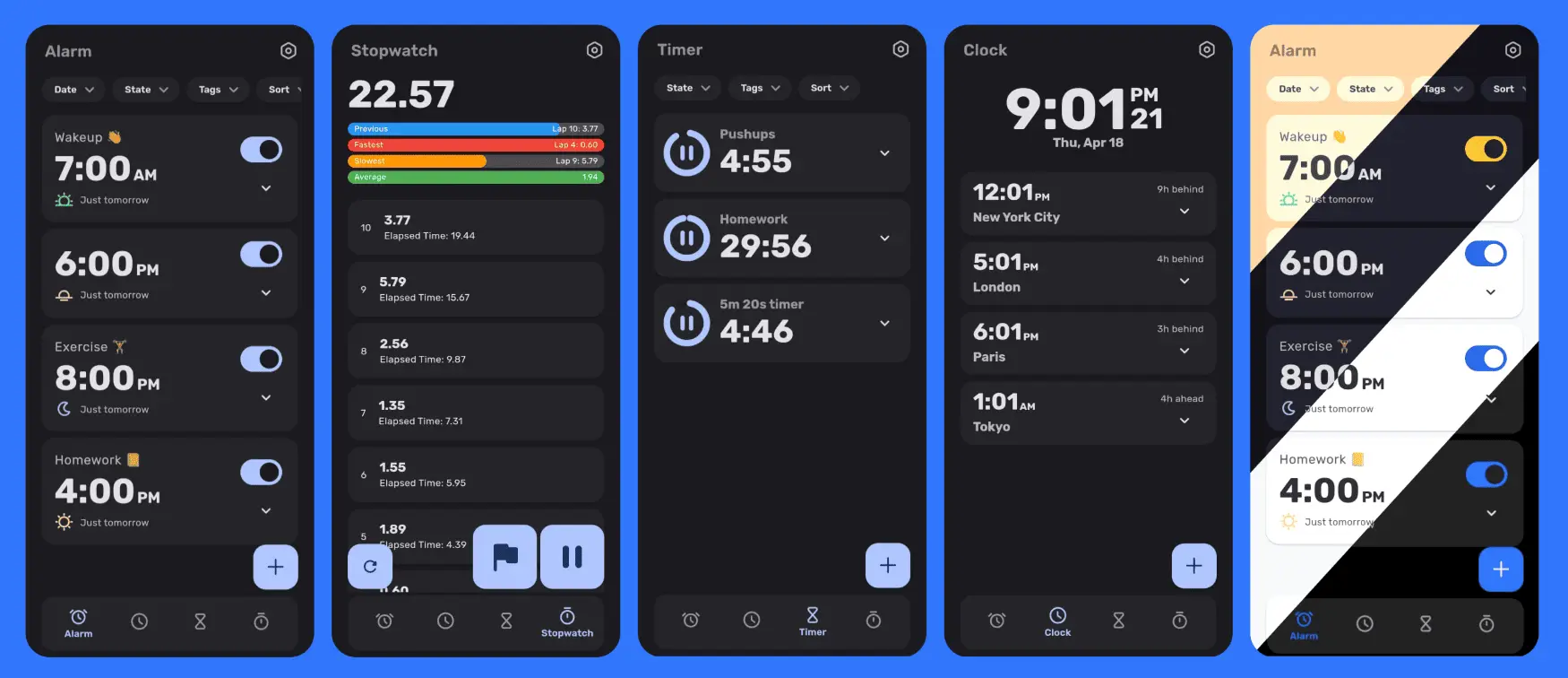 【Android】极简的Android时钟与闹钟应用 chrono v0.6.0
