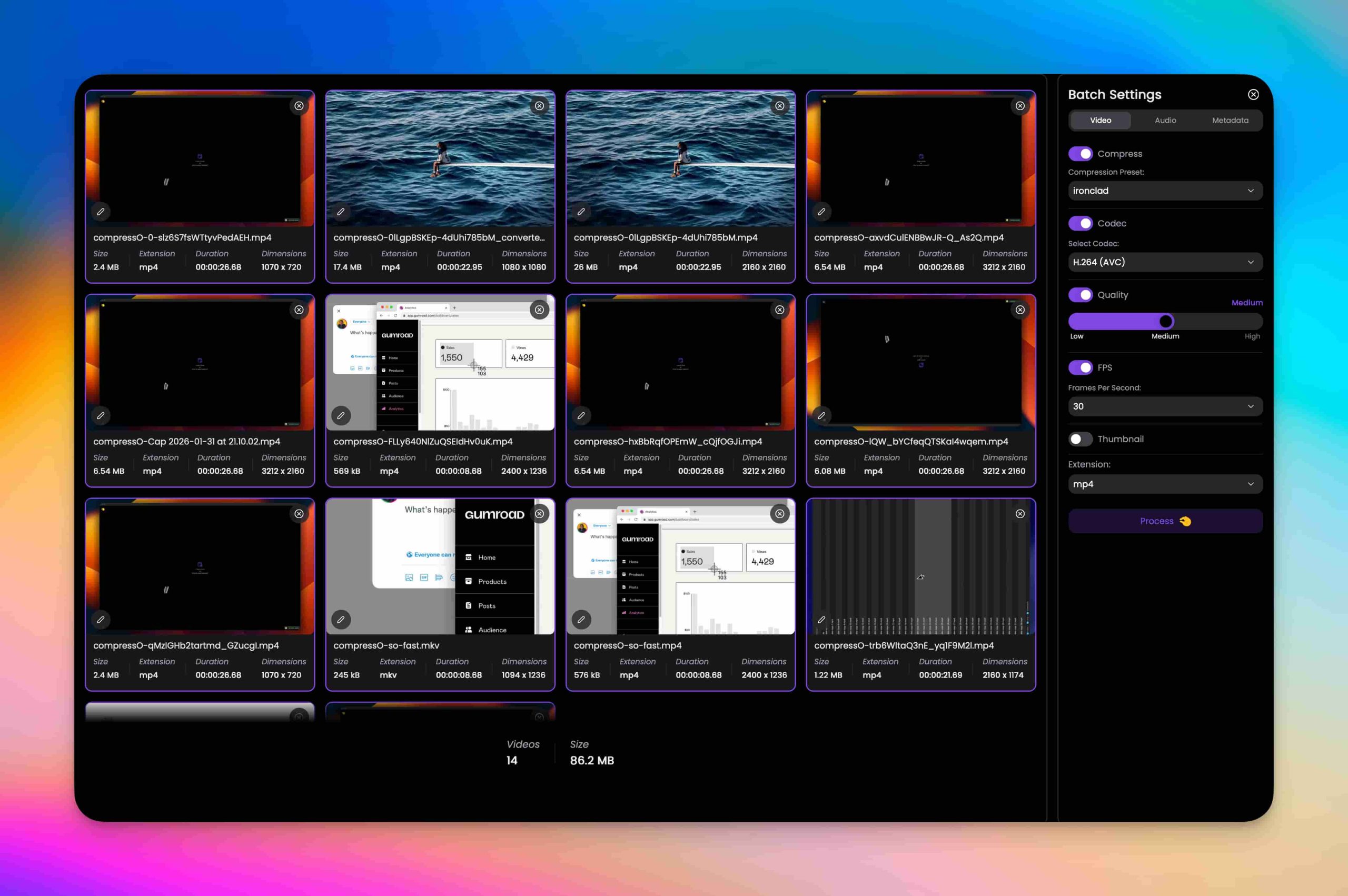 【PC软件】开源本地视频压缩神器 CompressO v2.1.1 中文版